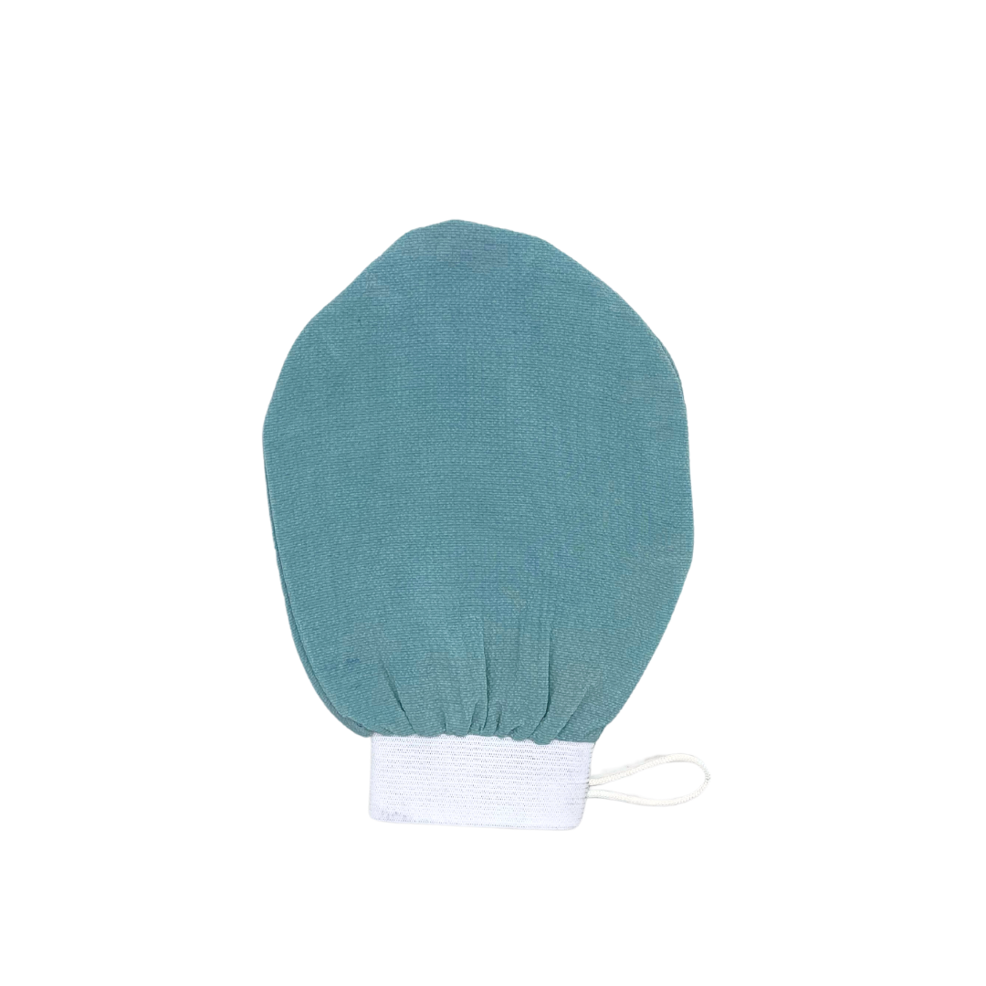 Teal Green Deep Exfoliating Glove Elva