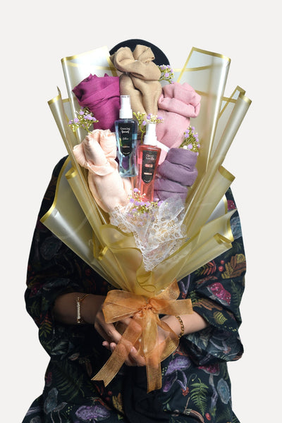 Hijab Bouquet- Turkish Lawn