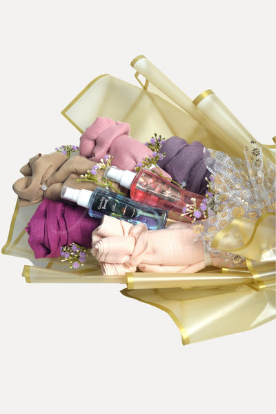 Hijab Bouquet- Turkish Lawn