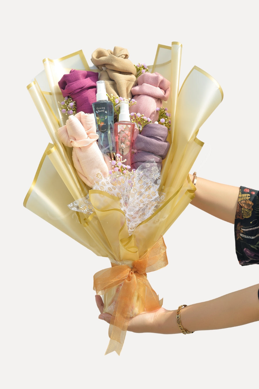 Hijab Bouquet- Turkish Lawn