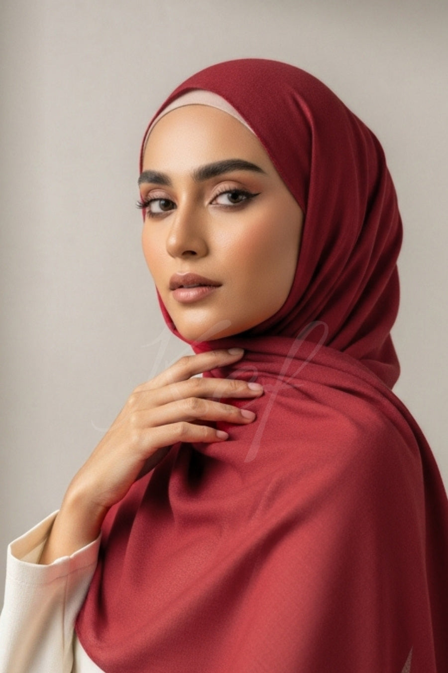 Modal Hijab - Ruby Red