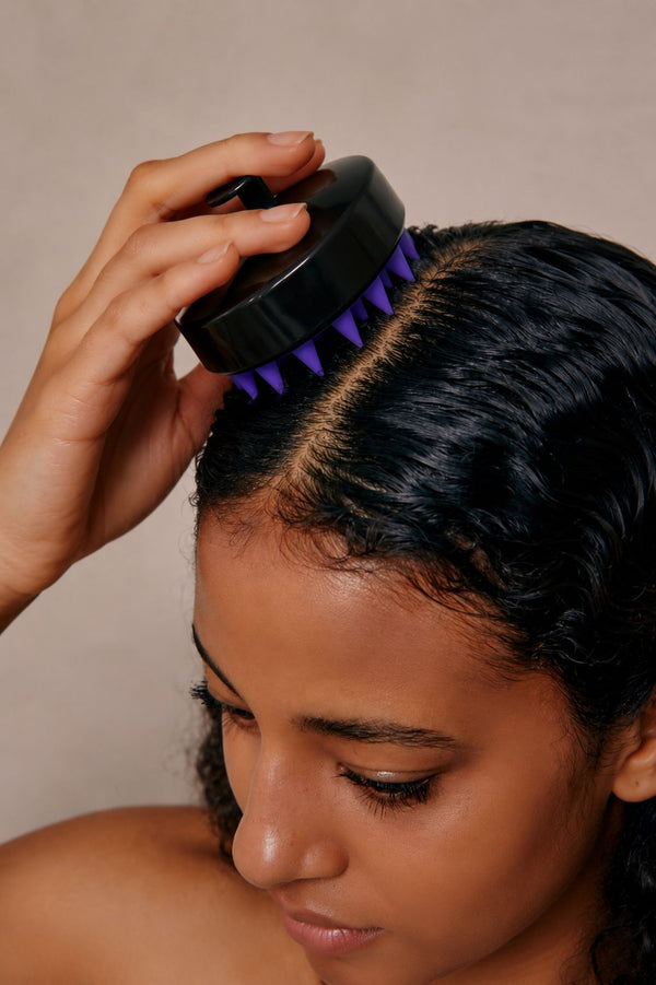 Black Hair Scalp Massager