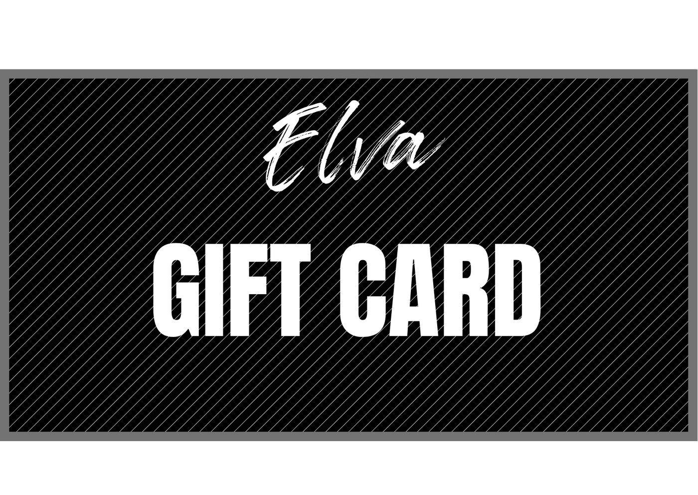 Gift card - Elva